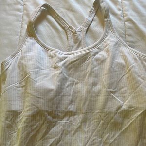 Lululemon Ebb to Street Tank White Size 12